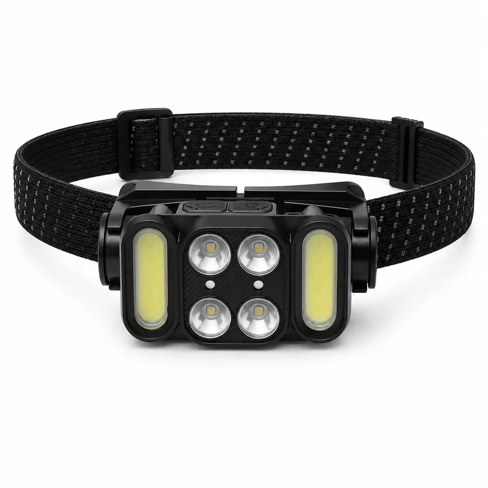 K-362 Multifunction XPE + COB Headlamp