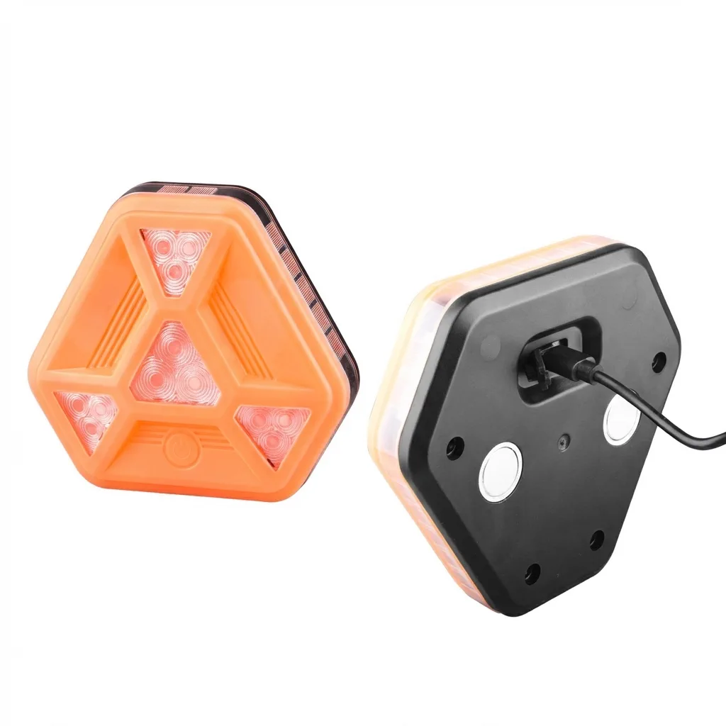HB-331C Type-C rechargeable triangle warning light