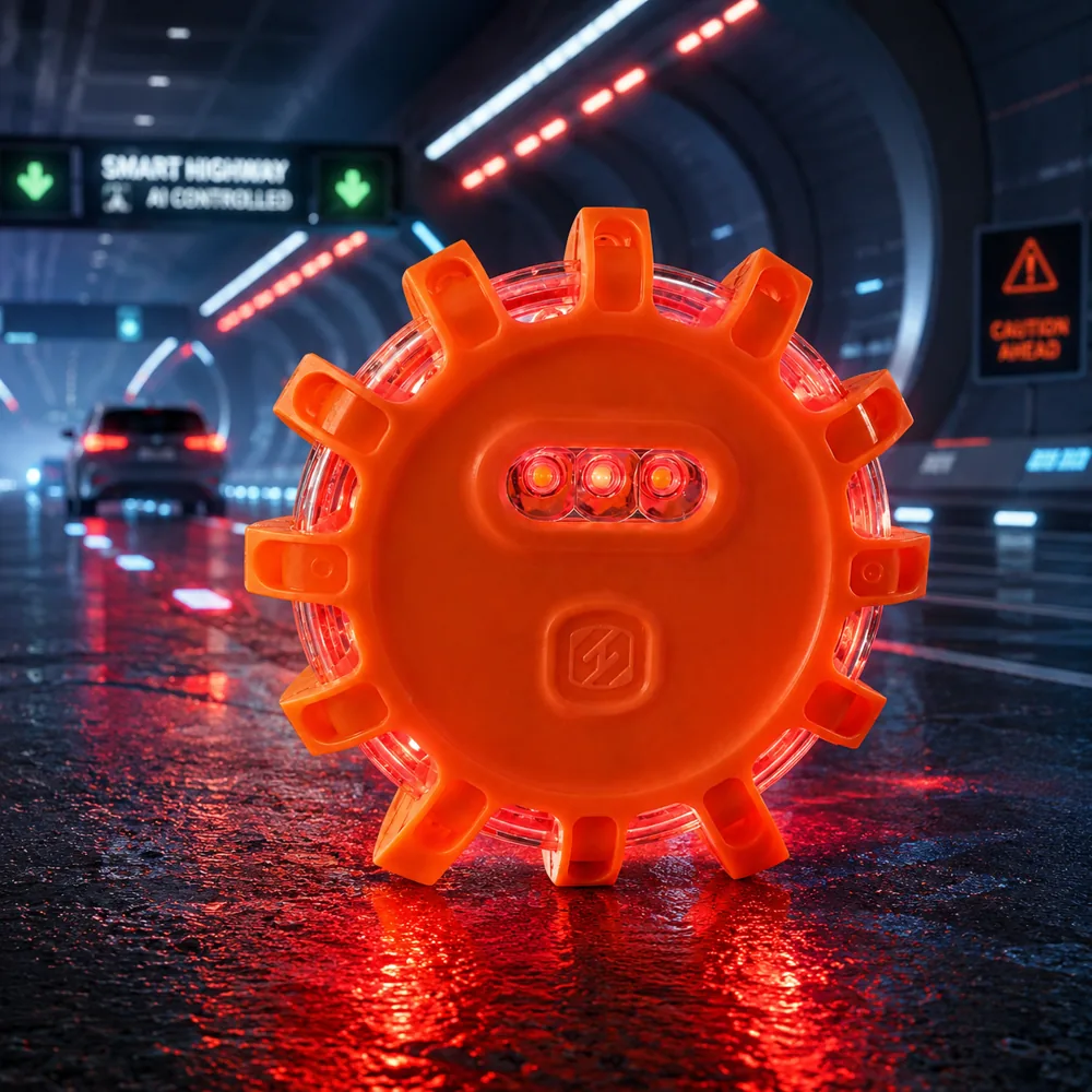 HB-363C rechargeable warning light application scene